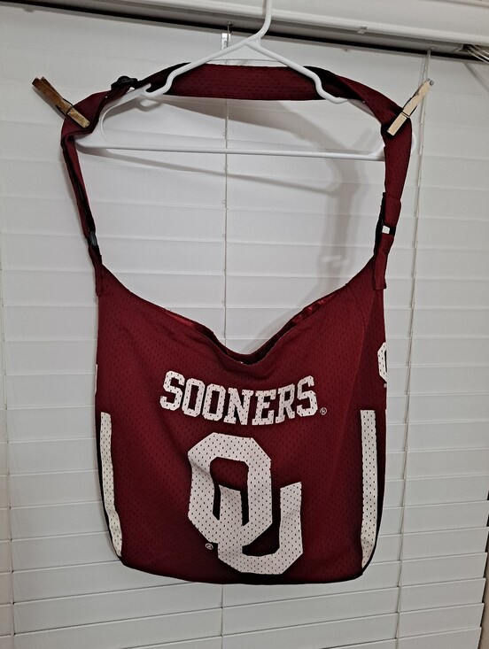 Handbags - OU Sooners University of Oklahoma Jersey Tote Bag